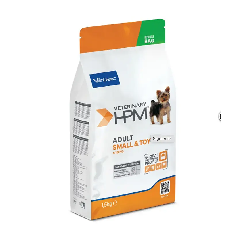 Hpm Virbac Adult Dog Small & Toy 1.5 Kg. 1