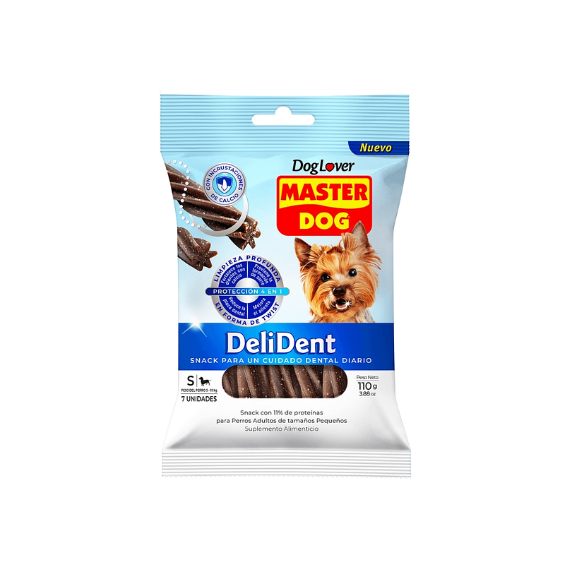 Delident Snack Perro Raza Pequeña 110 Gr