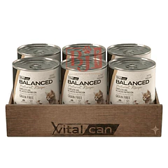 Pack 6 Latas Natural Recipe Filetes Carne Gato Adulto 340 Gr