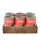 Pack 6 Latas Agility Gato Adulto Vacuno 340 Gr 1