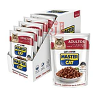Alimento Húmedo Master Cat Carne Display 20 U 1