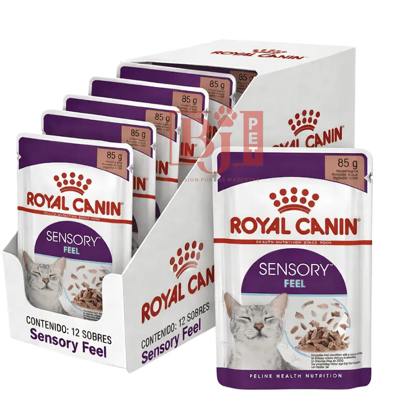 Royal Canin Sensory Feel 85 Gr Pack 12 Und 1