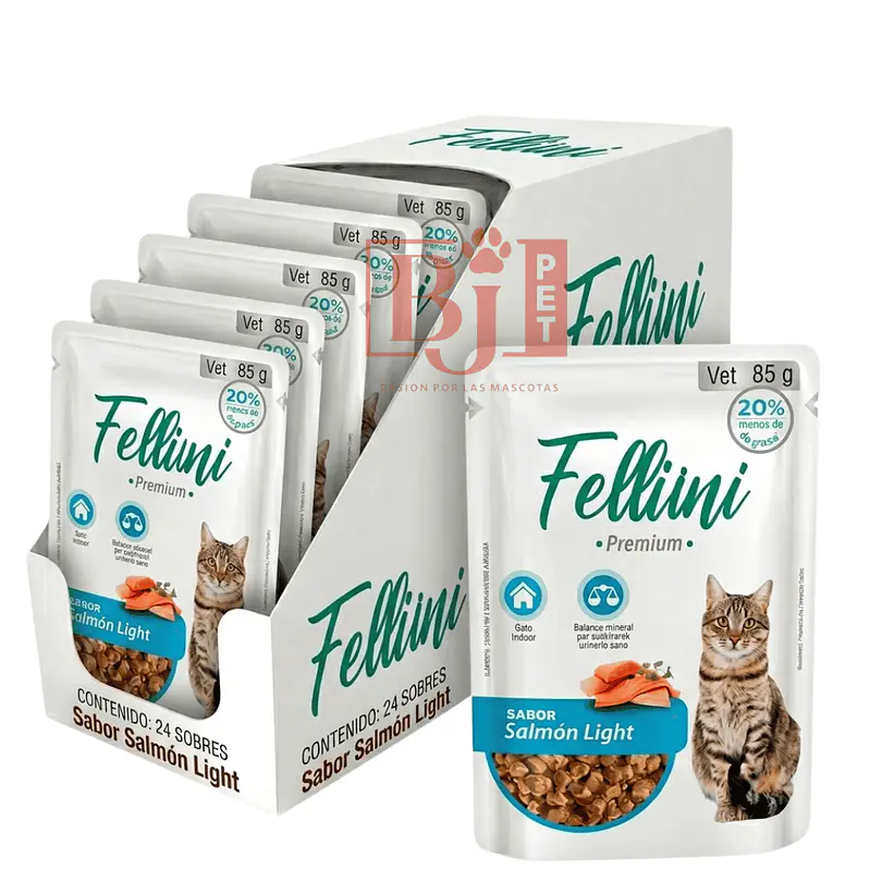 Pack 24 Pouch Fellini Salmon Light 85 Gr 1