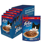 Pack 24 Pouch Felix  Adulto Carne 85 Gr 1