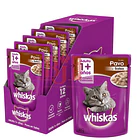 Alimento Húmedo Whiskas Pavo Caja 12 U 85 Gr 1