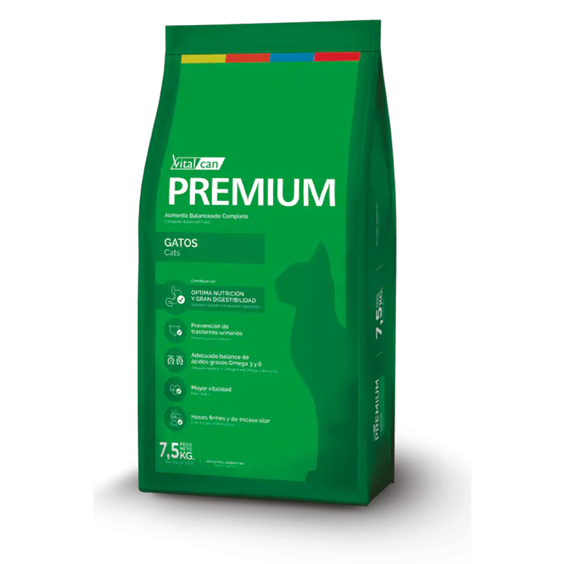 Vitalcan Premium Gato Adulto 7.5 Kg