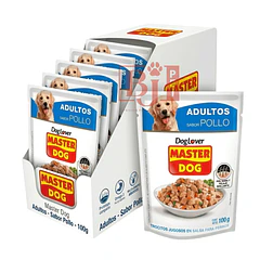 Alimento Húmedo Master Dog Pollo Display 20 U