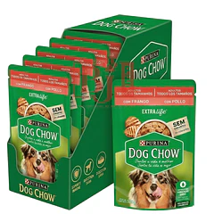 Pack 20 Pouch Dog Chow  Adulto Pollo 100 Gr