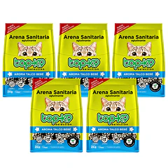 Pack Arena Aglutinante Topk9 Talco Bebe (4kgx 5u) 20 Kg