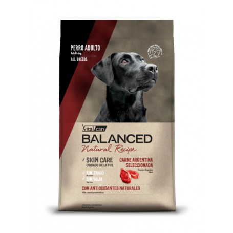 Balanced Natural Recipe Perro Carne Argentina 15 + 2 Kg