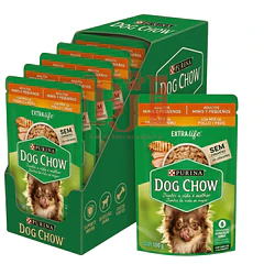 Dog Chow Display 15 Unidades Mini Y Peq Pollo Y Pavo 100 Gr