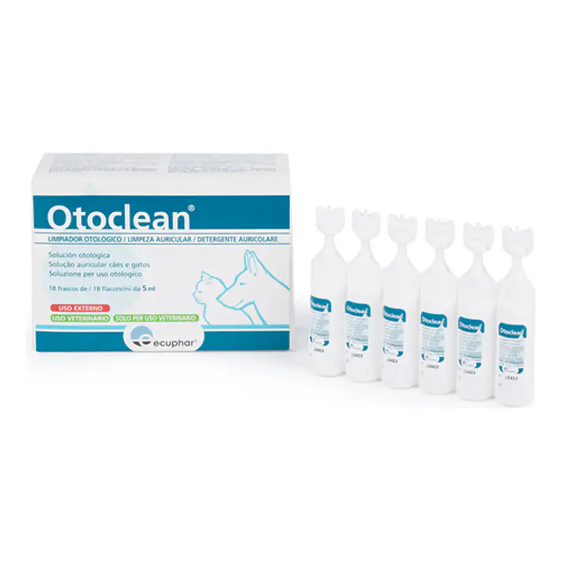 Otoclean Limpiador Otico Para Perros Y Gatos 18x5 Ml