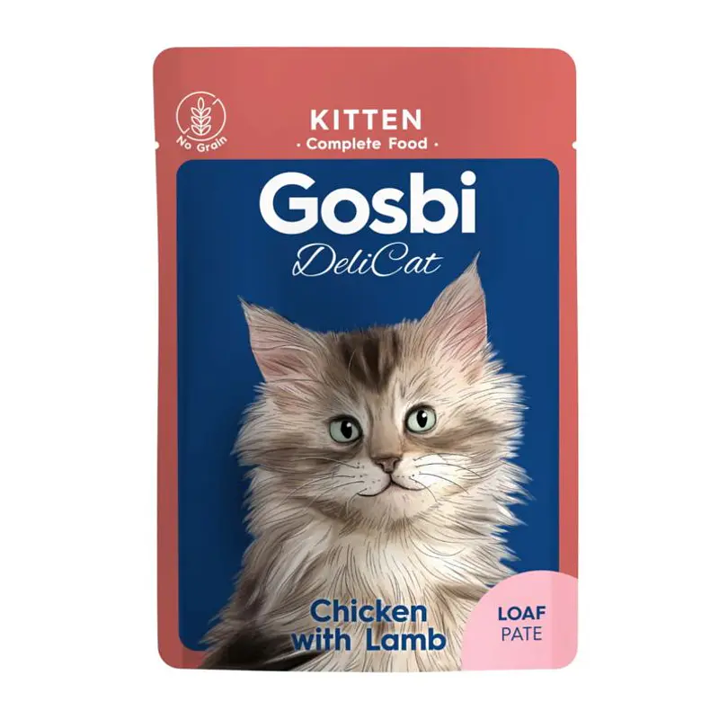 Gosbi Delicat Kitten Chicken With Lamb 70 Gr