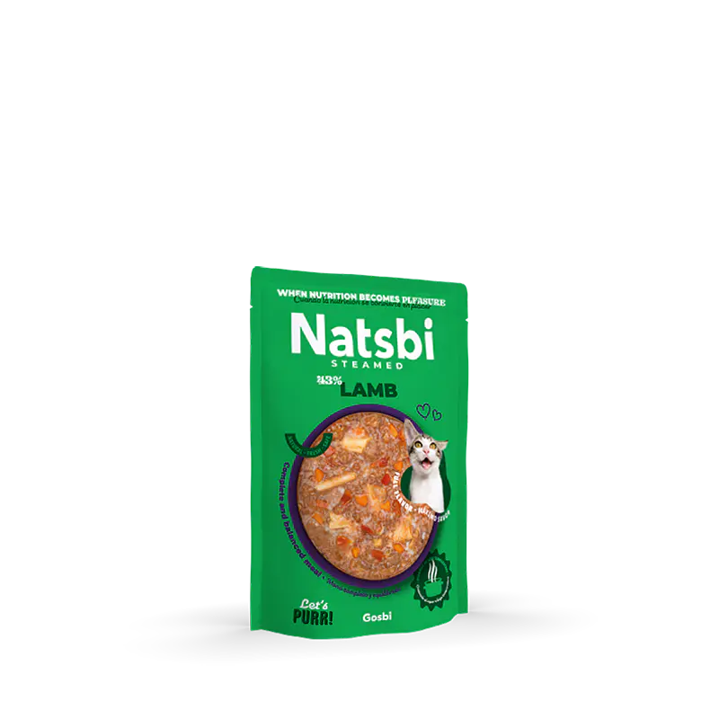Natsbi Cat Steamed Lamb 80 Gr 