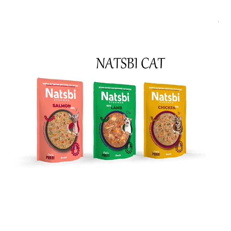 Pack Natsbi Cat 3 Pouch Variedades