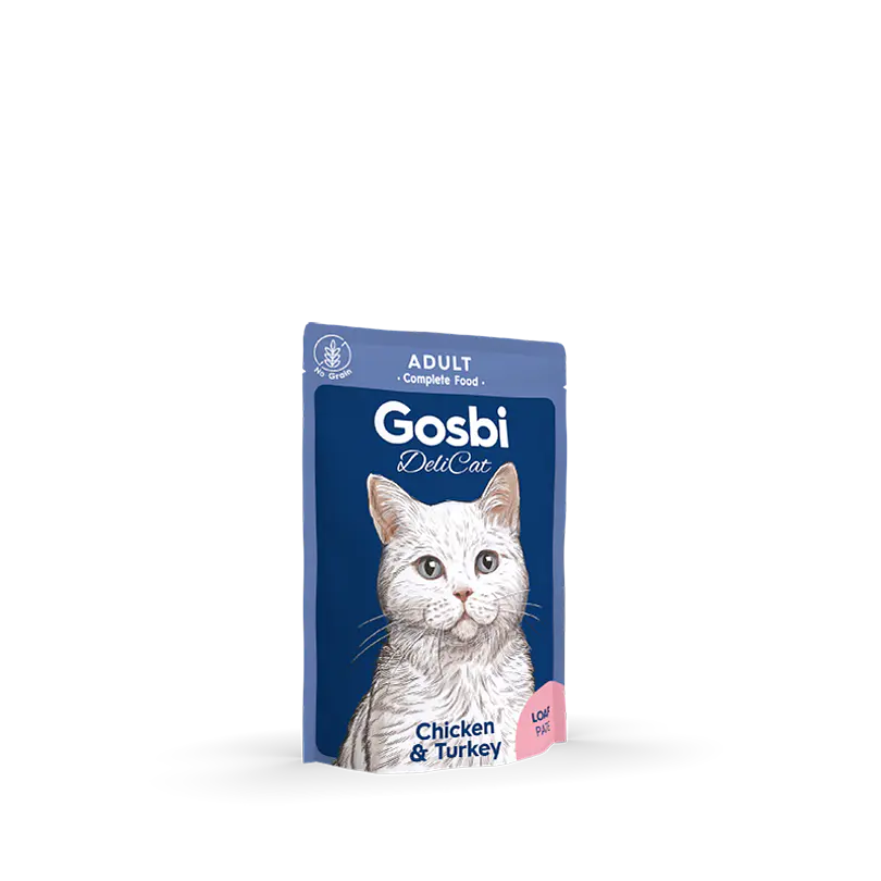 Gosbi Delicat Adult Chicken & Turkey Loaf 70 Gr