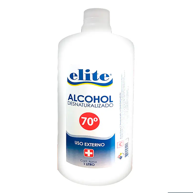 Alcohol Desnaturalizado 70°  1 Litro 1