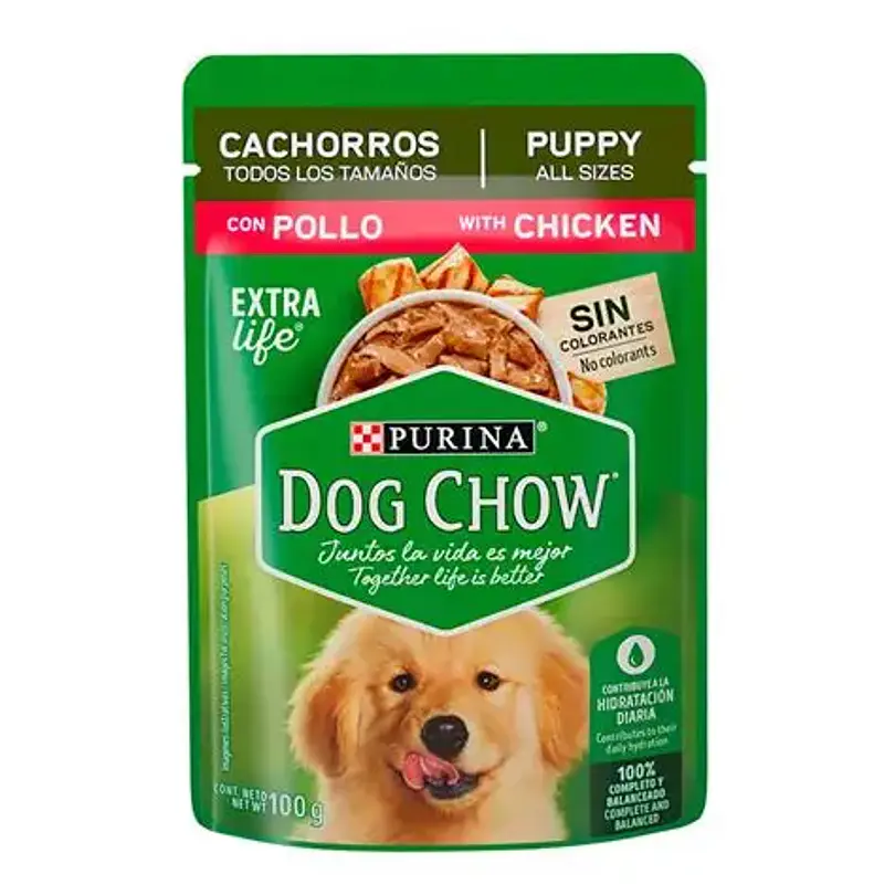 Dog Chow Cachorro C/Pollo 100 Gr 1
