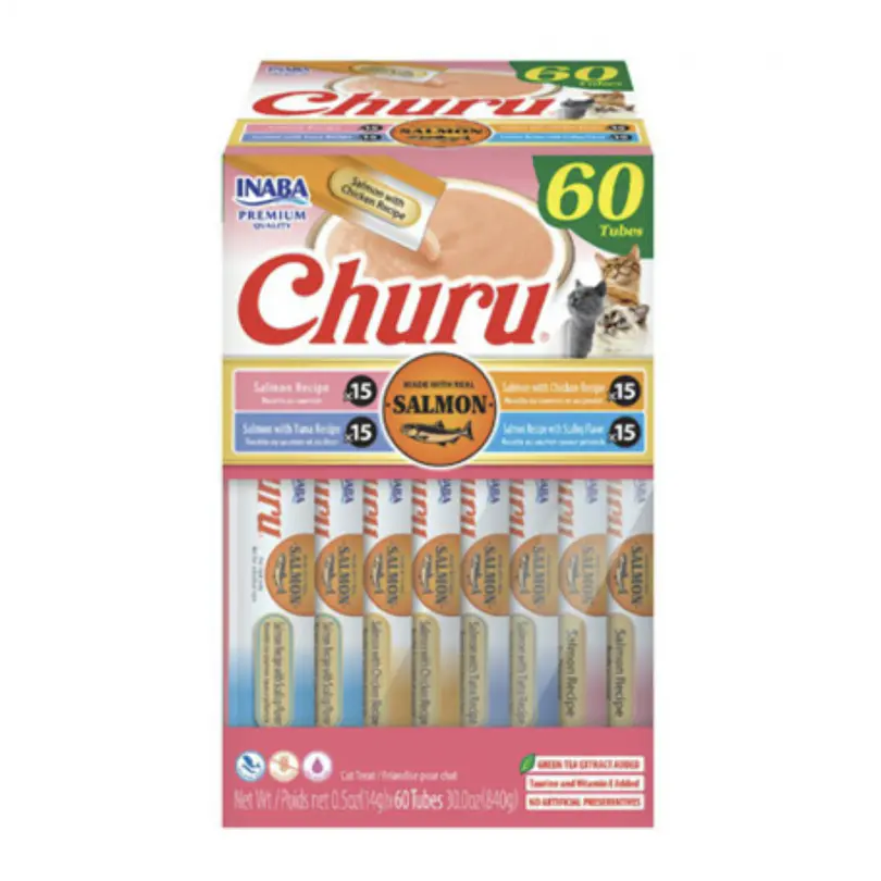Churu Variedades De Salmon 60 Unid