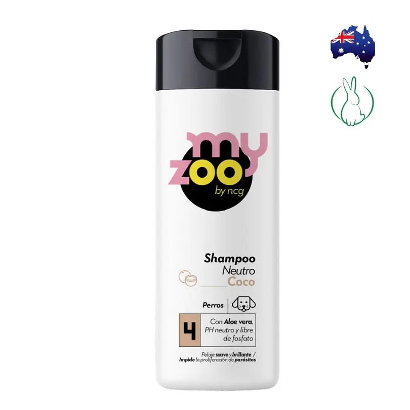 MyZoo Shampoo Neutro Coco Y Aloe Vera 420 Ml 1
