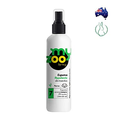 MyZoo Espuma Repelente De Pulgas, Garrapatas E insectos Para Mascotas 250 Ml