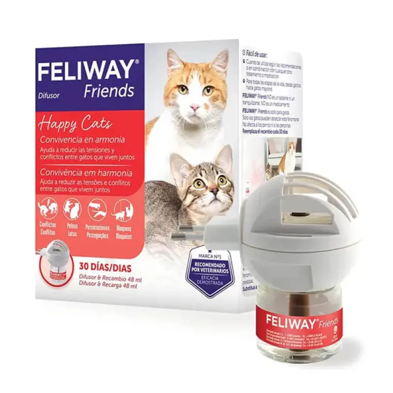 Feliway Friends Difusor+ Repuesto De 48 Ml 1