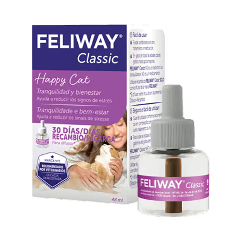 Feliway Gato Classic Repuesto 48 Ml 1