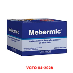 Mebermic 50 Sobres X 1 Comp Hasta 10 Kg