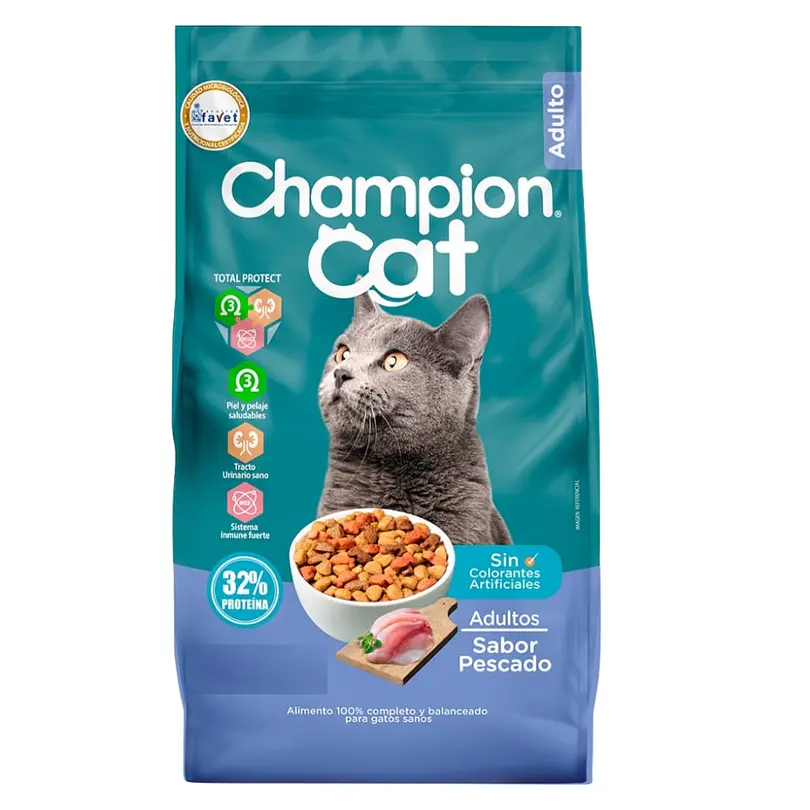 Champion Cat Adulto Pescado 20 +2 Kg