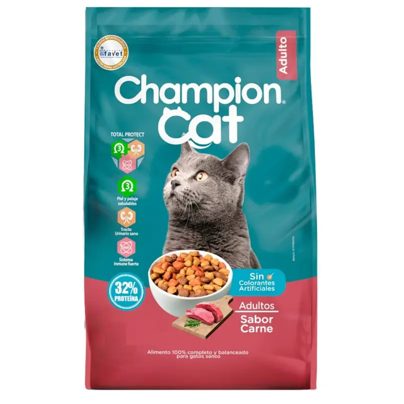Champion Cat Adulto Carne 20 +2 Kg