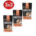 Pack 3x2 Ikai Snack Horneados de Salmón Para Gato 85 Gr 1