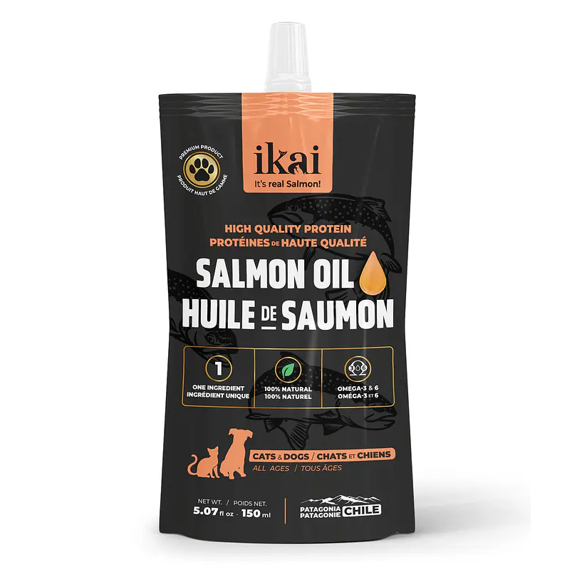 Pack 3x2 Ikai Aceite de Salmón Para Perros Y Gatos 150 Ml 2
