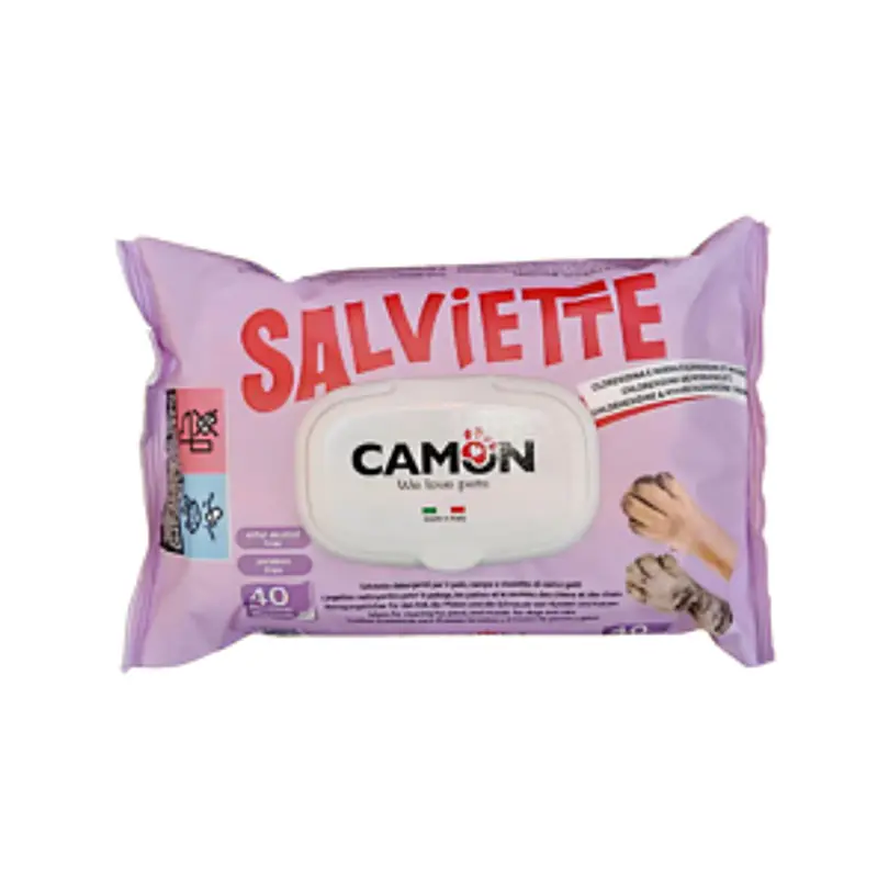 Camon Toallitas Humedas Clorhexidina Y Mirra 40 Und. 1