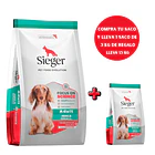Sieger Adulto Mini & Small Breeds 12 Kg + Saco 3 Kg Gratis 1