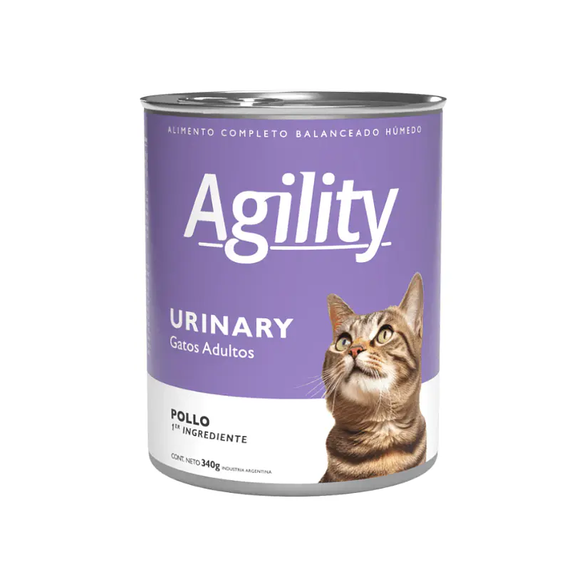 Pack 6 Latas Agilty Gato Urinary 340 Gr 2
