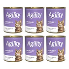 Pack 6 Latas Agilty Gato Urinary 340 Gr 1
