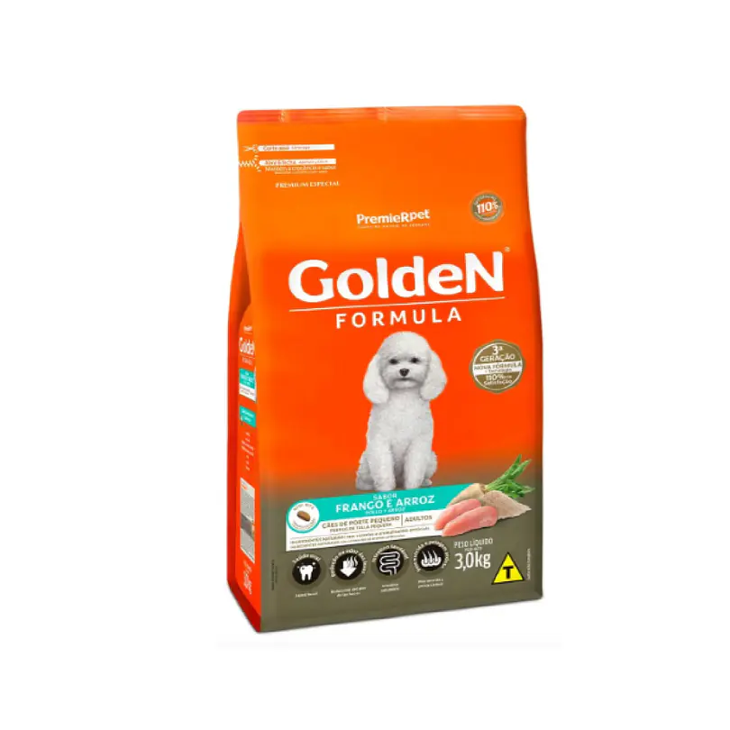 Golden Special Adulto Raza Pequeña Sabor Pollo 3 Kg