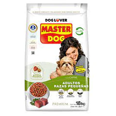Master Dog  Raza Pequeña 18 Kg