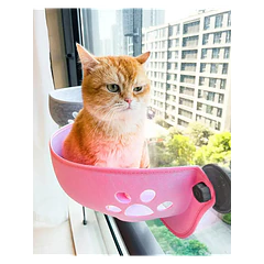 Nido Felino Colgante Con Ventosas Para Ventana