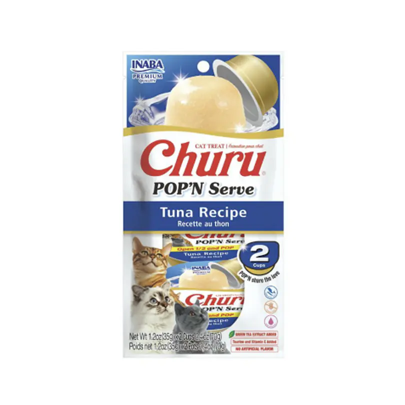 Churu Pop And Serve Atun 35 Gr 2 Unid