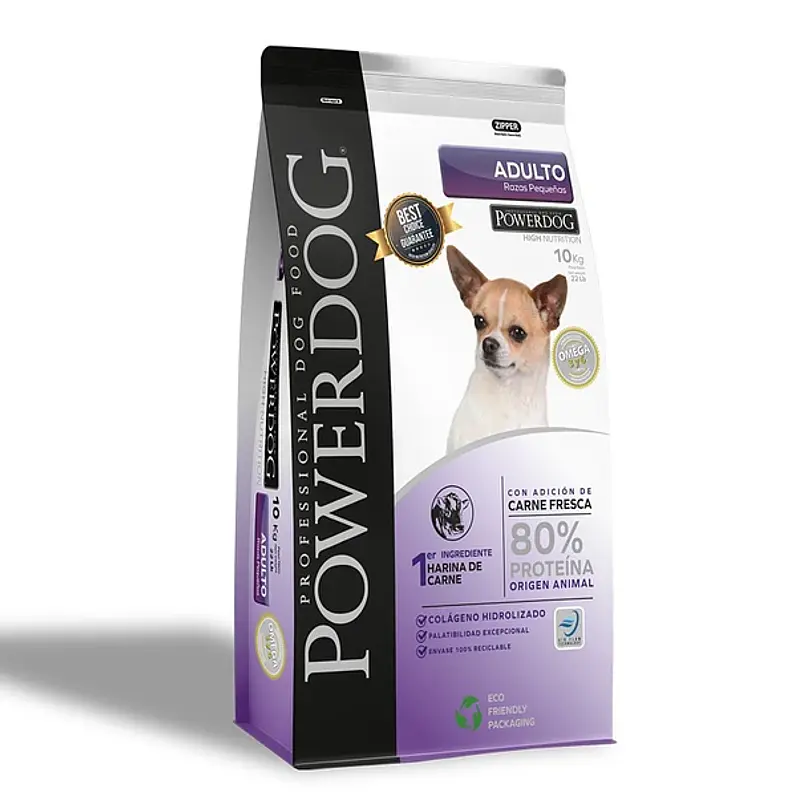 Powerdog Adulto Razas Pequeñas 3 Kg