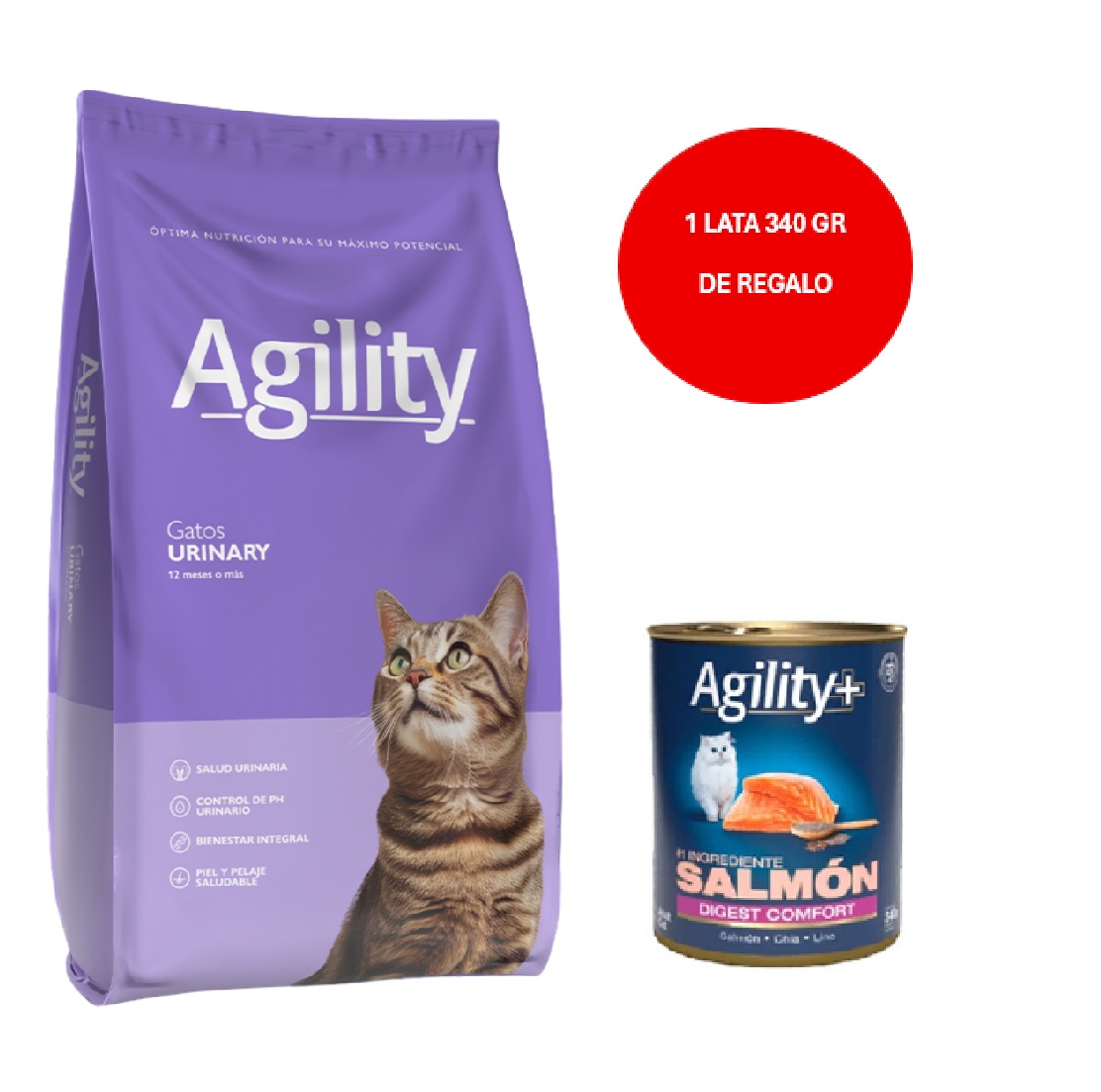 Agility Cat Urinary Pollo 10 Kg