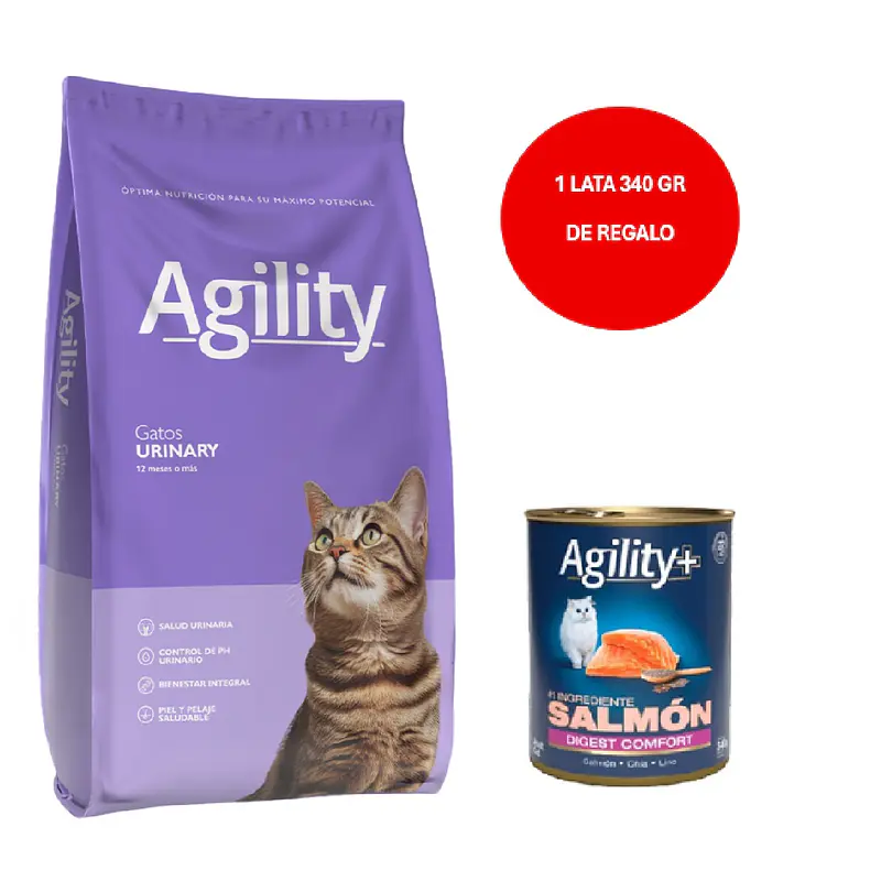 Agility Cat Urinary Pollo 10 Kg 1