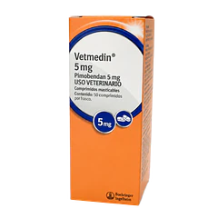 Vetmedin 5 Mg 50 Comprimidos