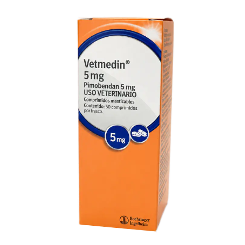Vetmedin 5 Mg 50 Comprimidos