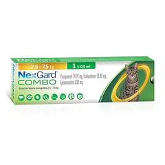 Nexgard Combo Gato 2.5 - 7.5 Kg