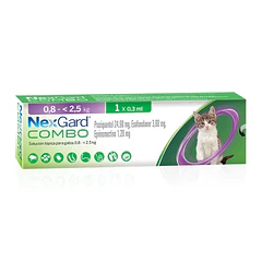 Nexgard Combo Gato 0.8 - 2.5 kg
