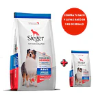 Sieger Adult Medium Large Breed 15 Kg + Saco 3 Kg Gratis 1