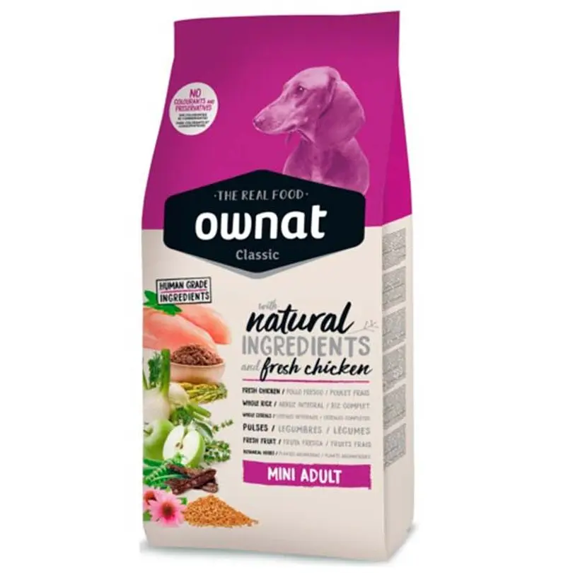 Ownat Classic Perro Adulto Mini 8 Kg