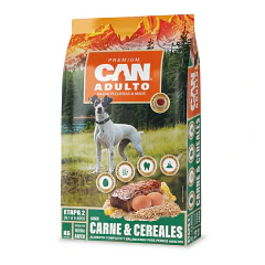 Can Adulto Razas Peq. Carne Y Cereales 10 KG